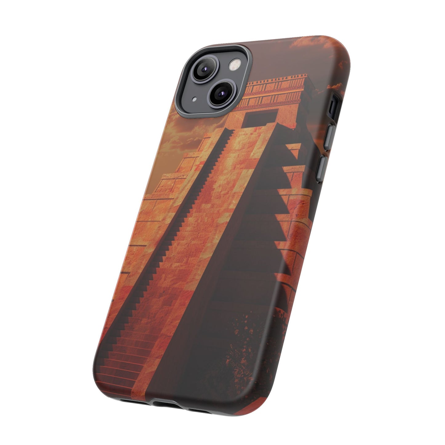 Mayan Pyramid Twilight Phone Case – iPhone, Google Pixel, Samsung Galaxy