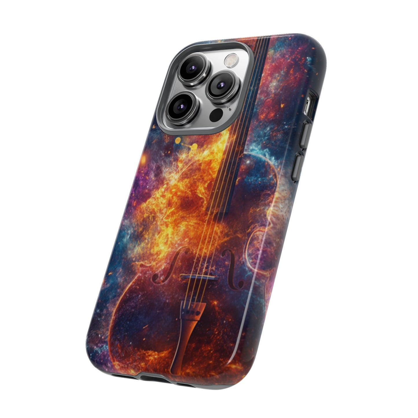 Fiery Violin Galaxy Phone Case – iPhone, Samsung, Google Pixel