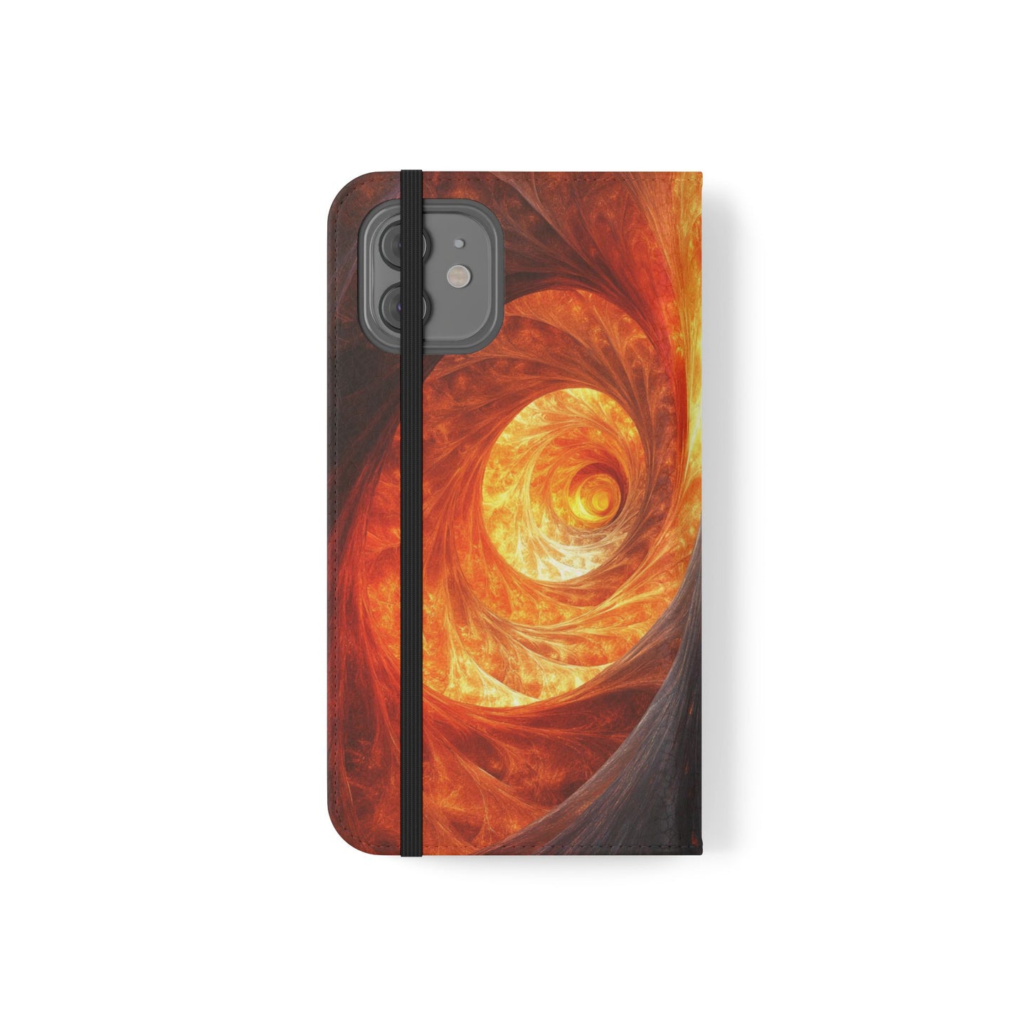 Fire Spiral - Wallet Flip Case