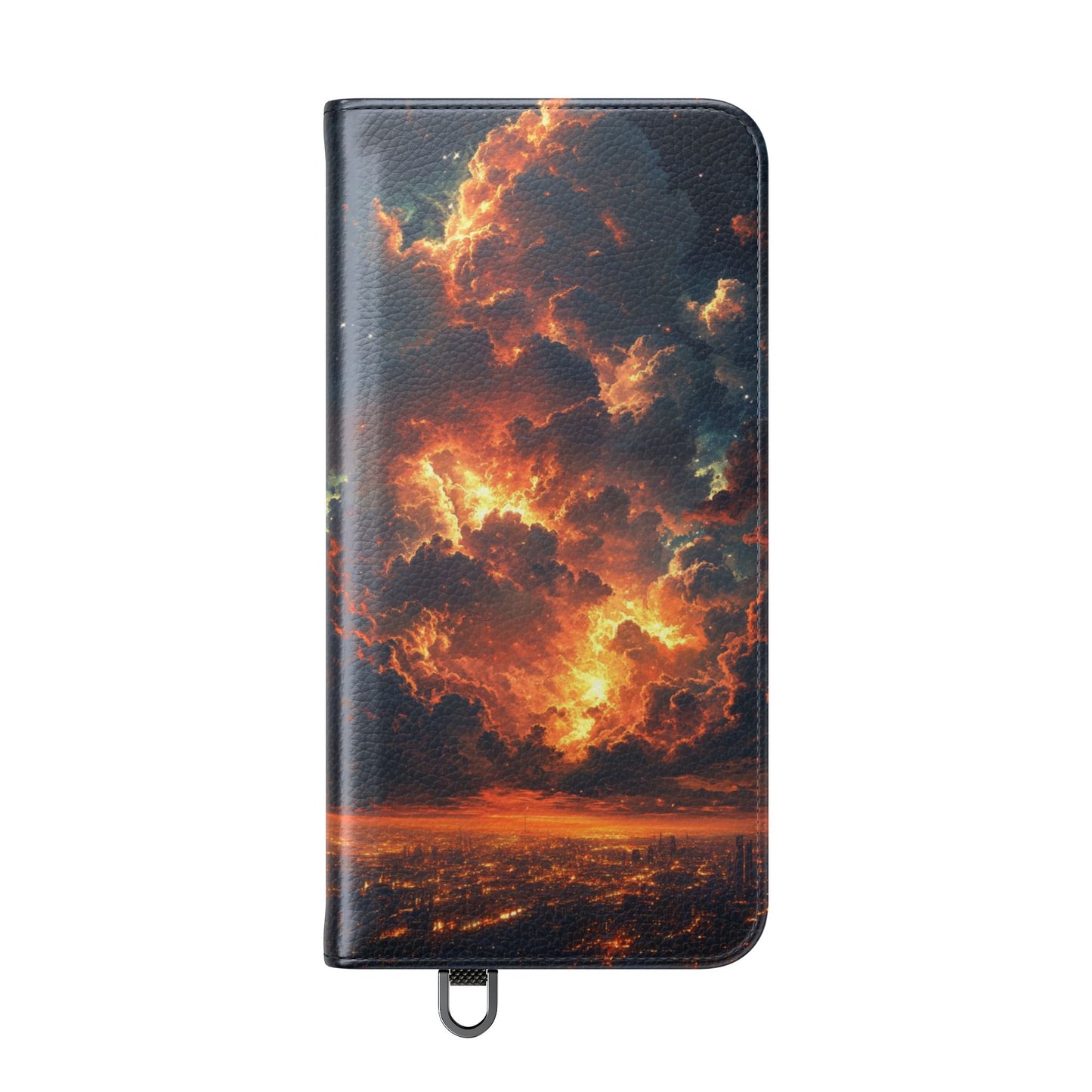 Cosmic Storm - Wallet Flip Case