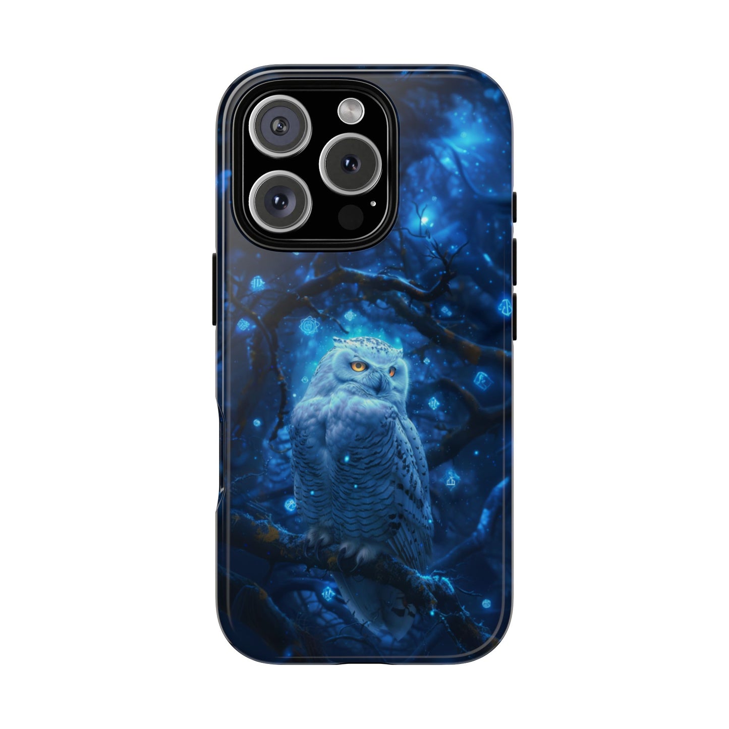 Luminous Rune Owl – Tough iPhone Case
