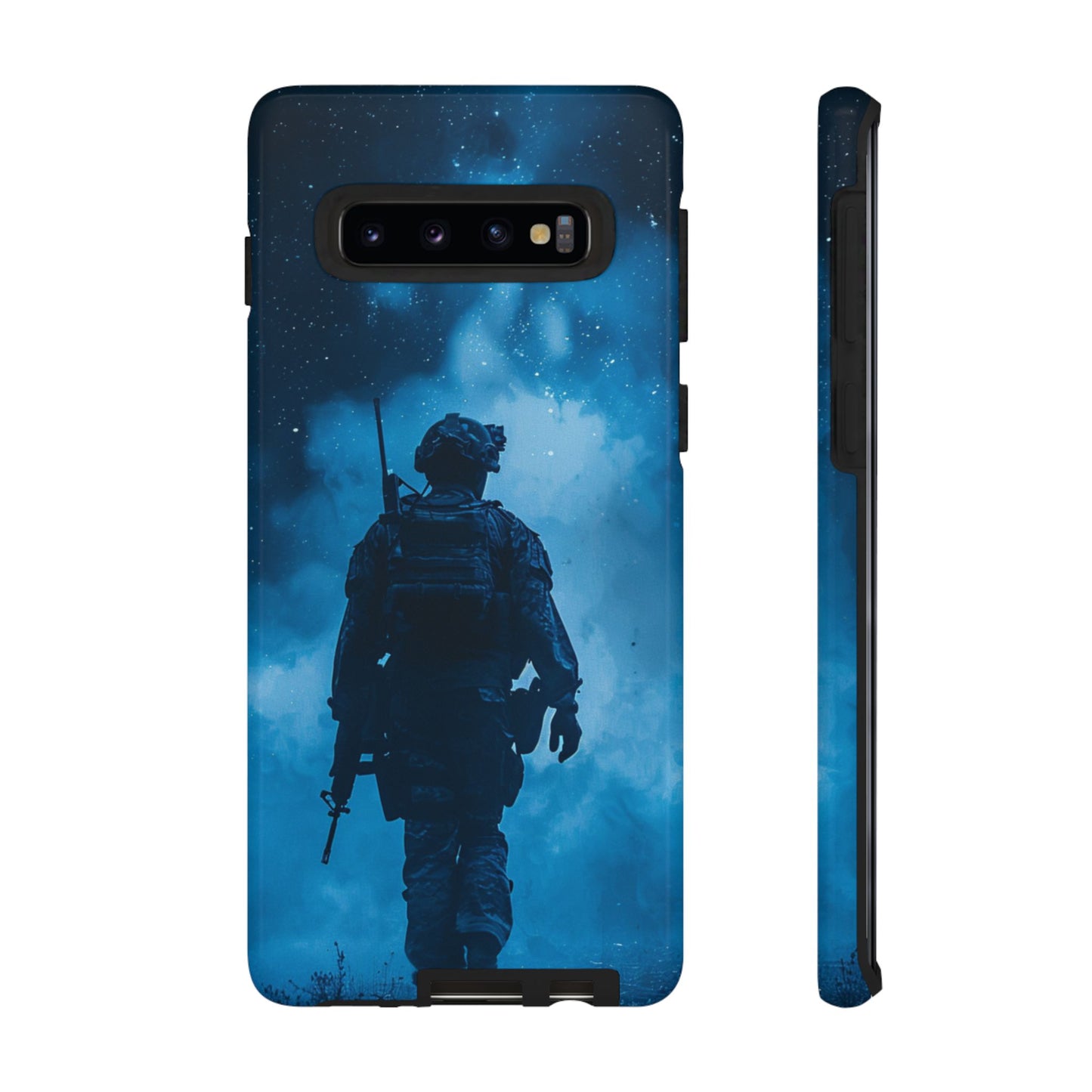 Midnight Sentinel Soldier – Tough Samsung Galaxy Case