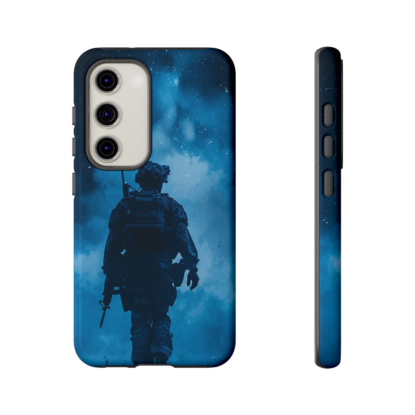 Midnight Sentinel Soldier – Tough Samsung Galaxy Case