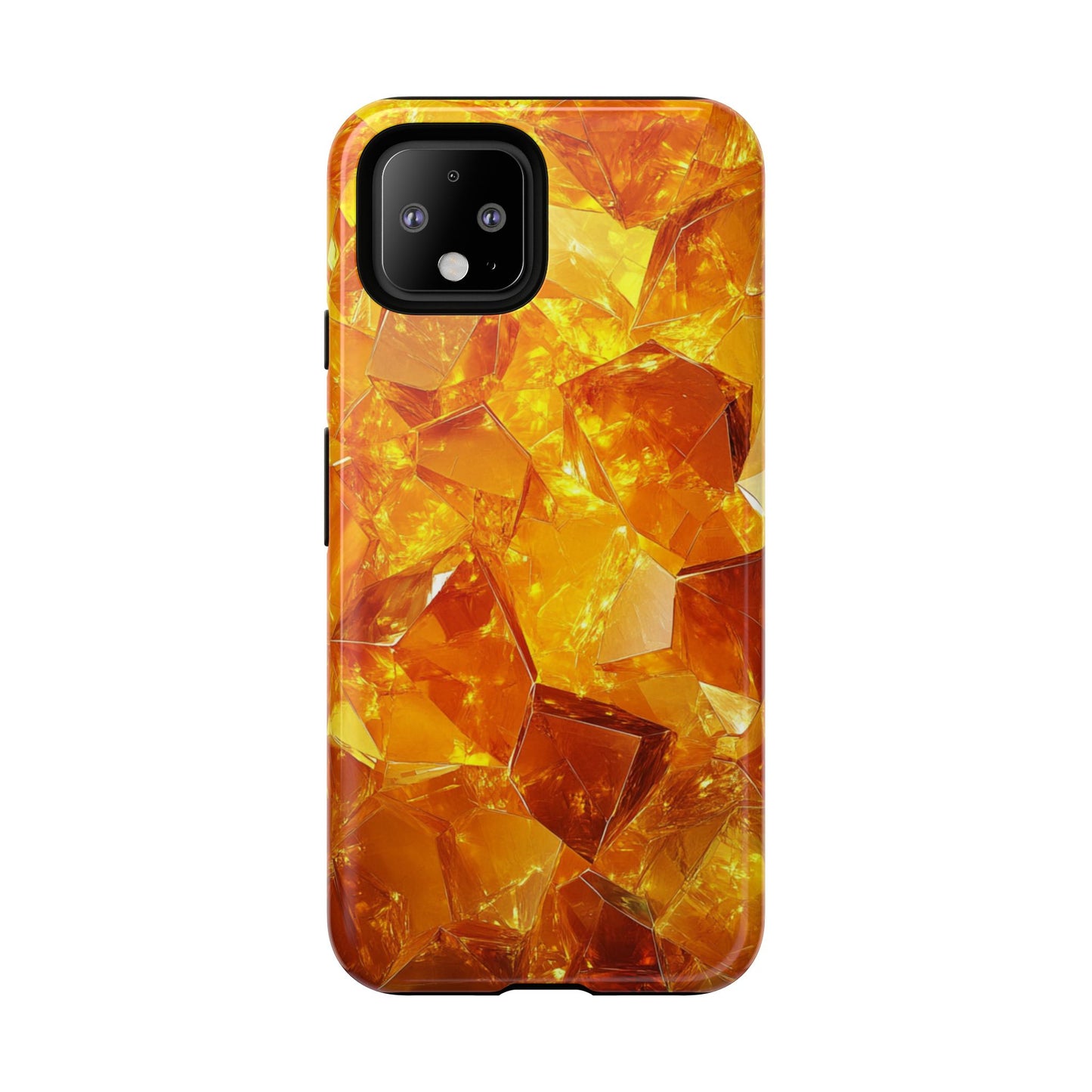 Amber Crystal Shards – Tough Google Pixel Case