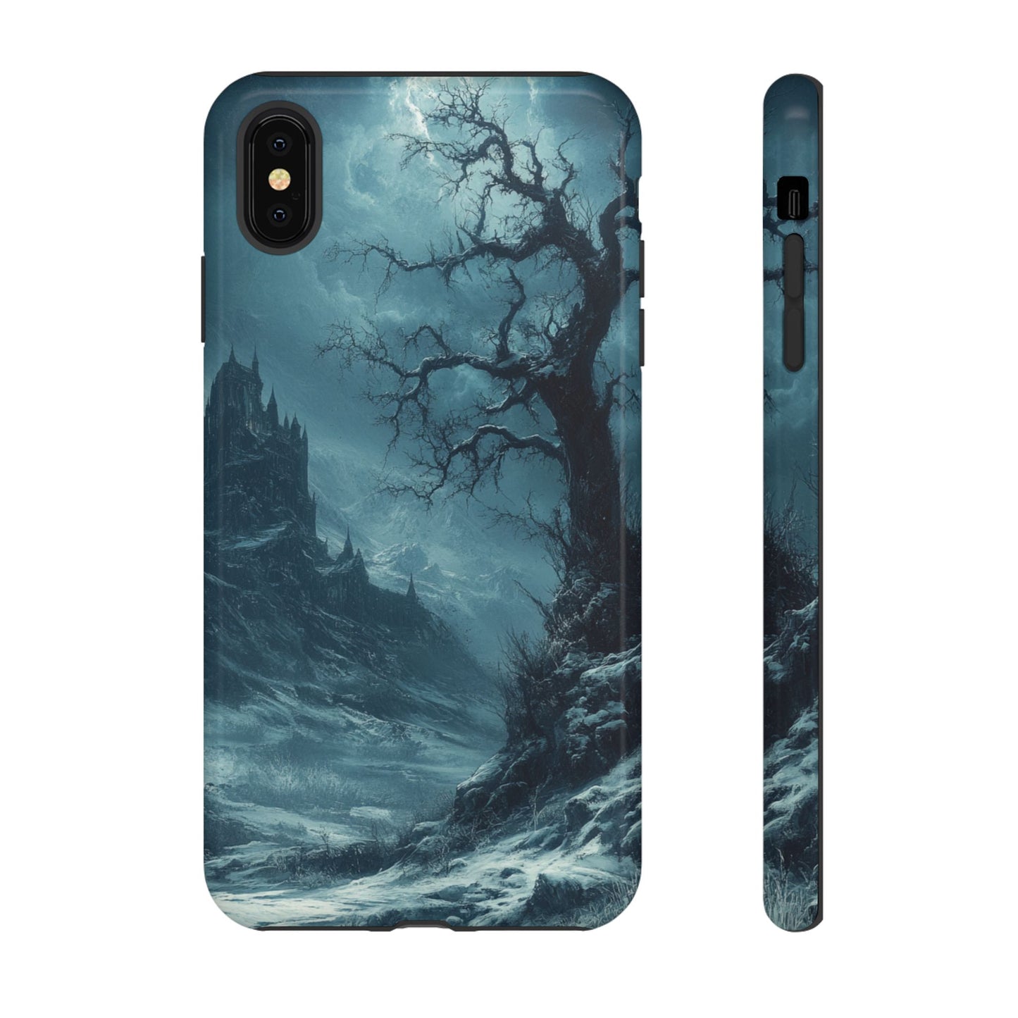 Stormy Castle - Tough iPhone Case