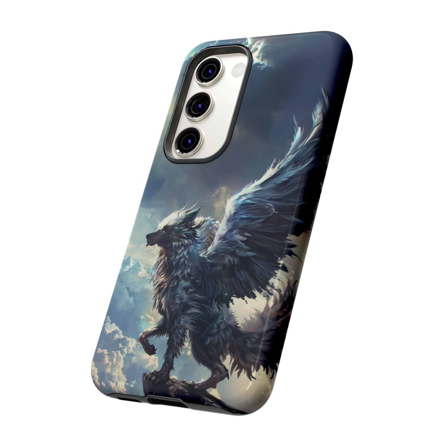 Winged Wolf Protector - iPhone, Google Pixel, Samsung Galaxy
