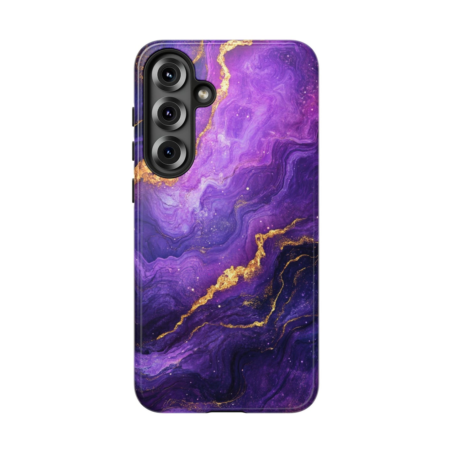 Amethyst Gold Marble – Tough Samsung Galaxy Case
