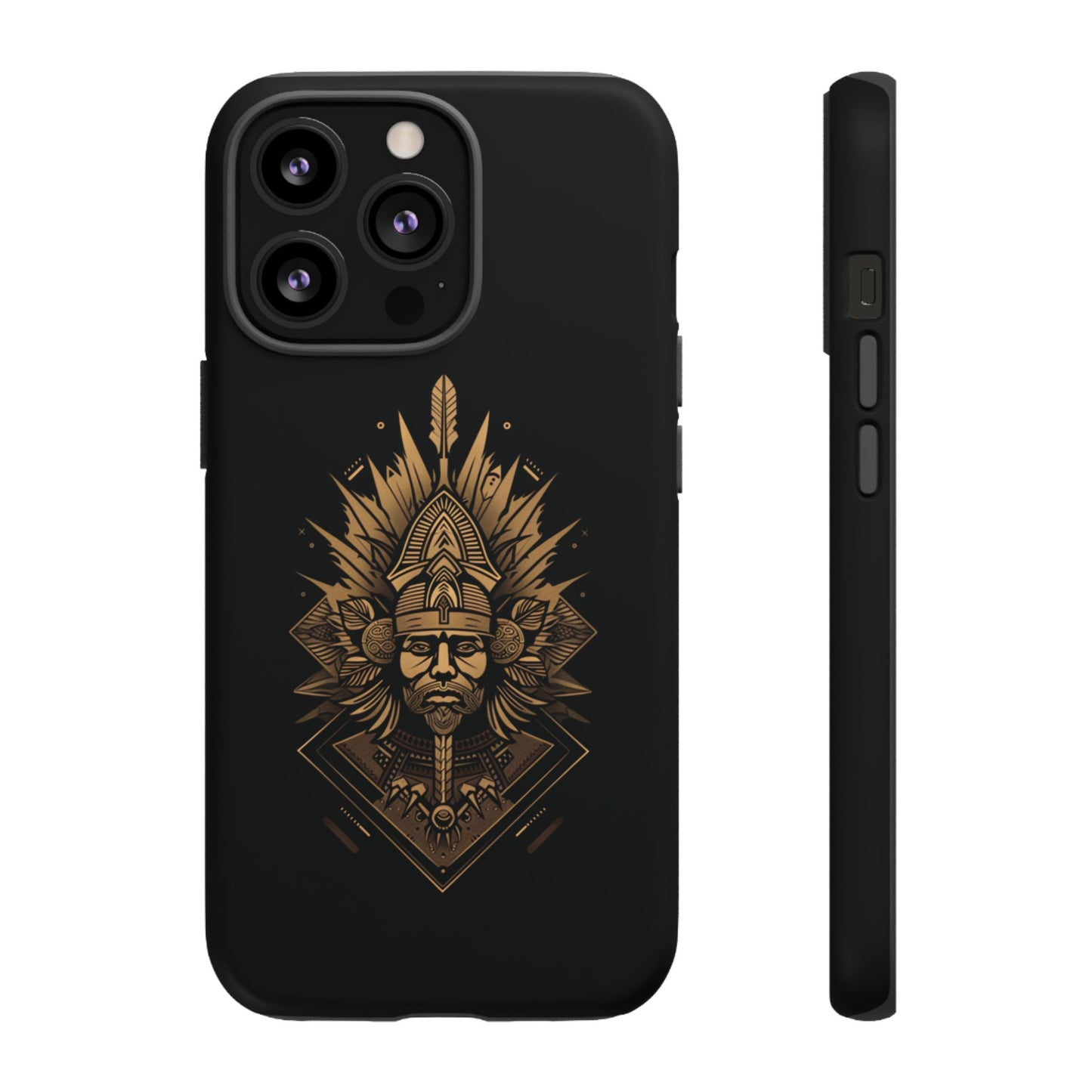 Golden Warrior Guardian - iPhone, Google Pixel, Samsung Galaxy