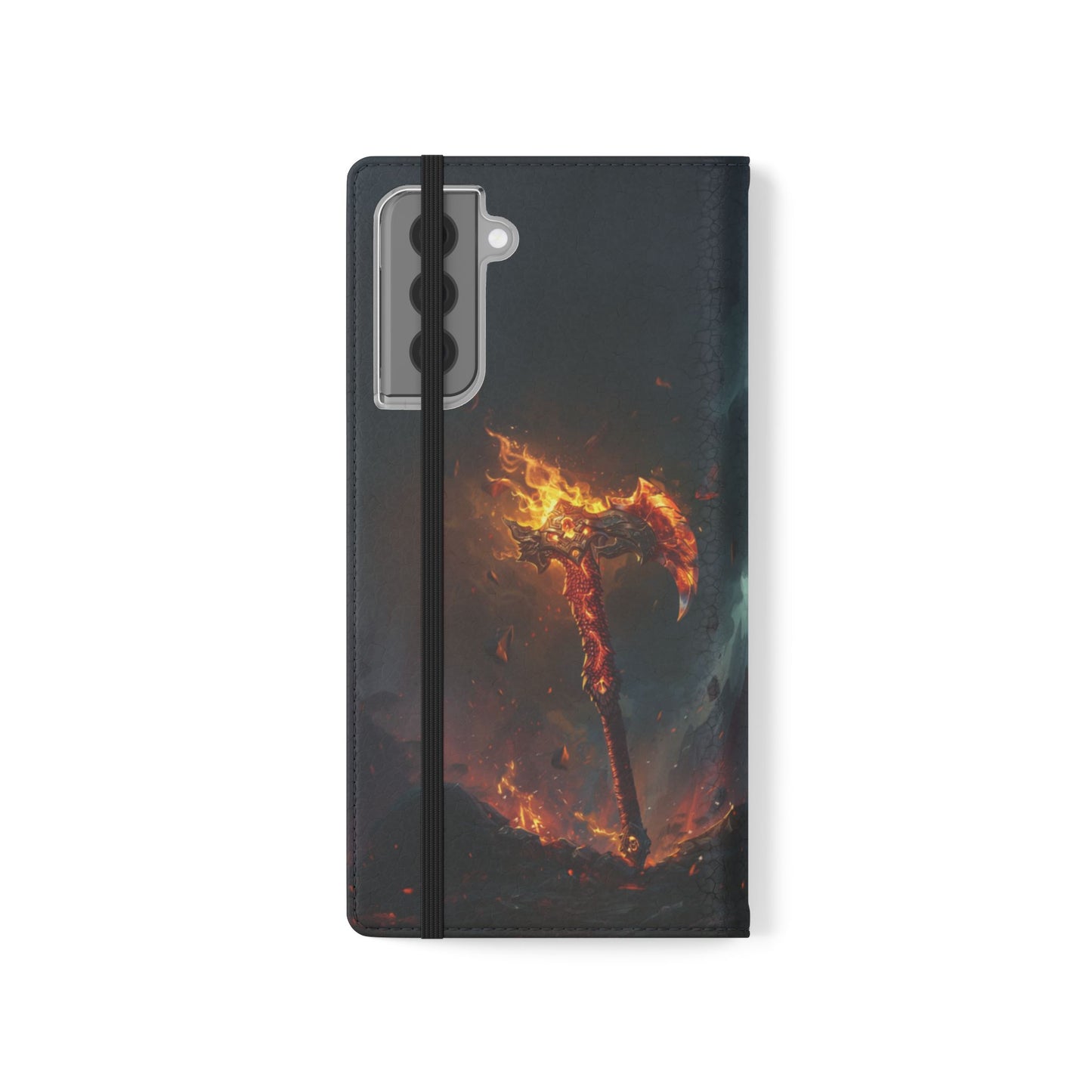 Dragon Fire Axe - Wallet Flip Case