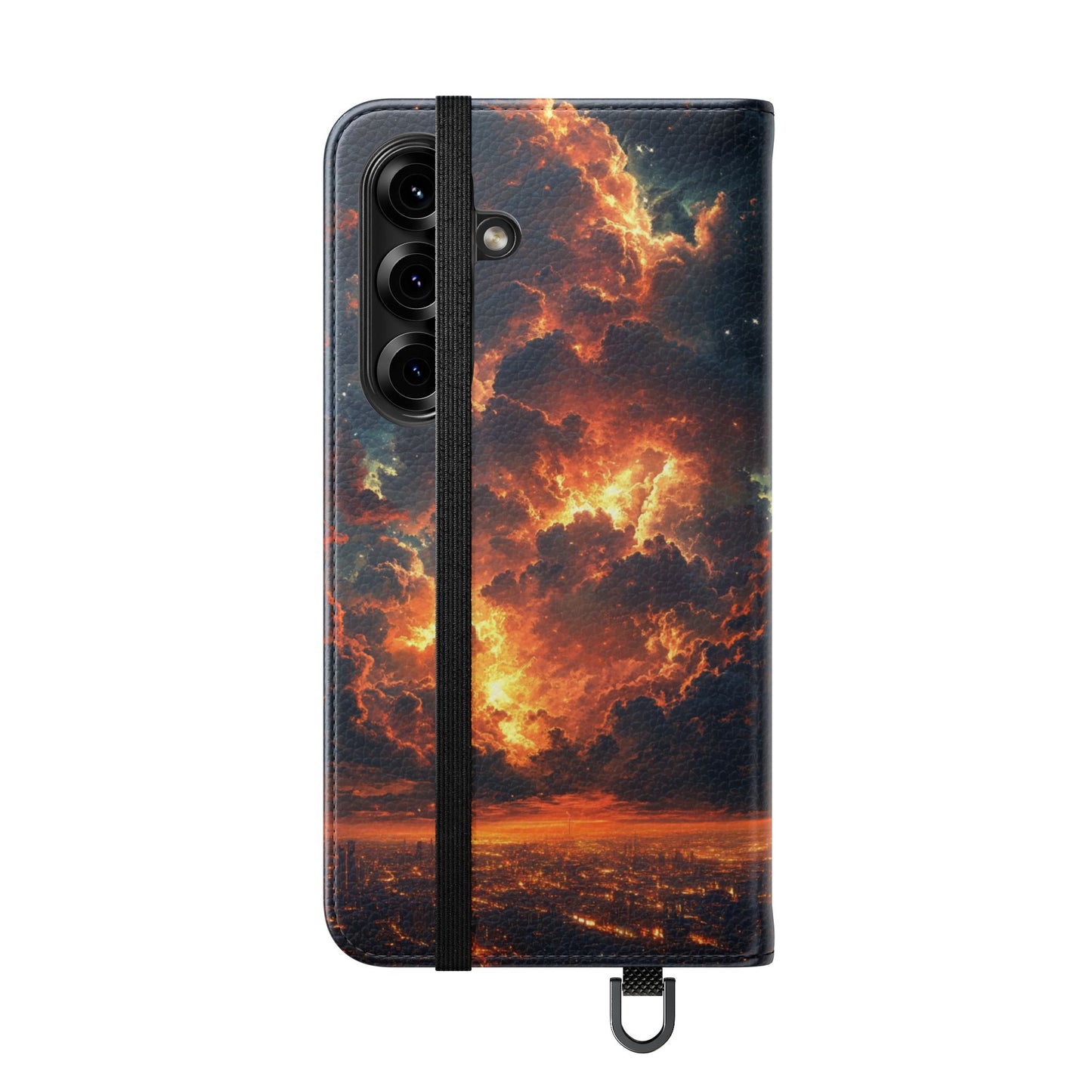 Cosmic Storm - Wallet Flip Case