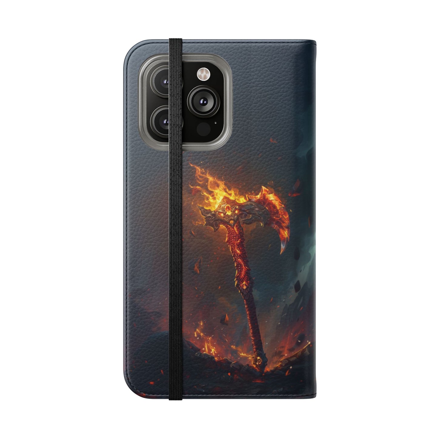 Dragon Fire Axe - Wallet Flip Case