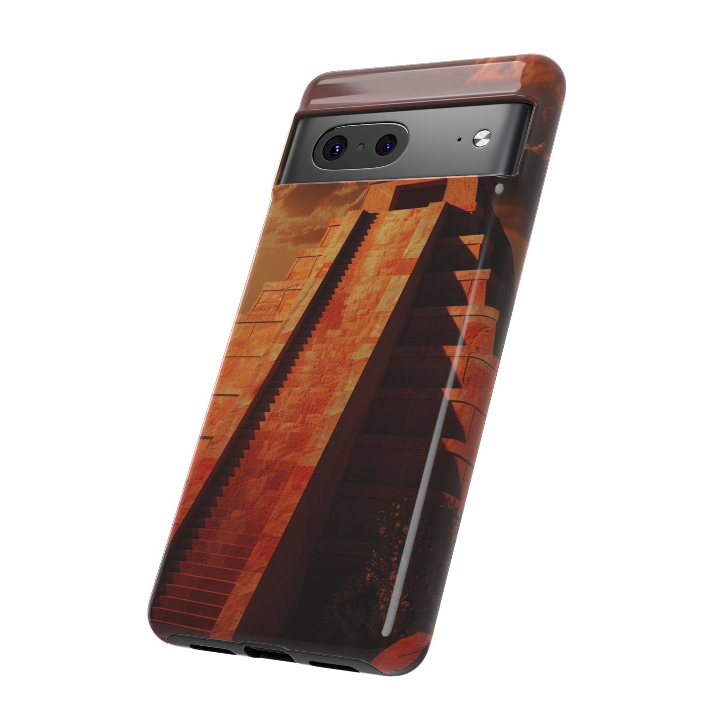 Mayan Pyramid Twilight Phone Case – iPhone, Google Pixel, Samsung Galaxy