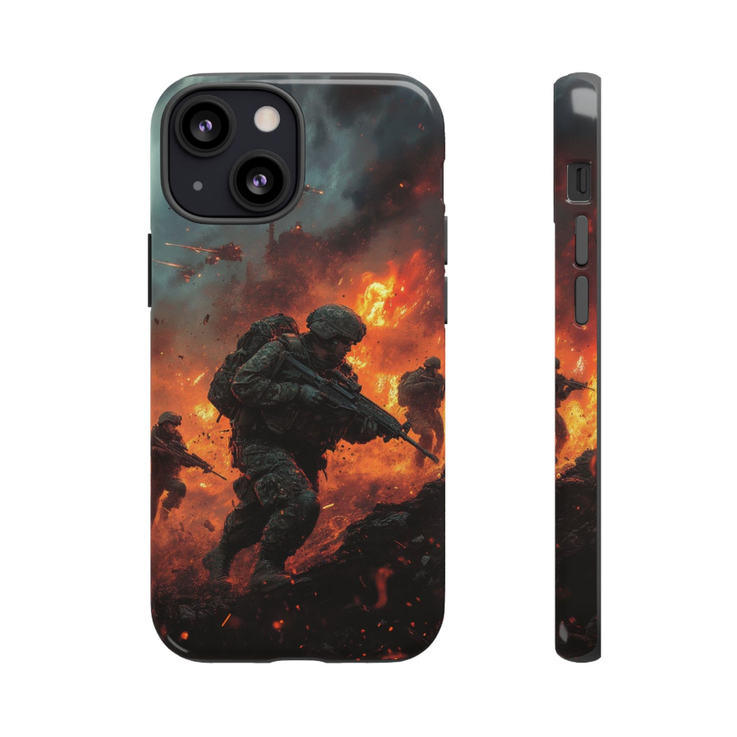 Epic Battlefield Soldier Phone Case - iPhone, Google Pixel, Samsung Galaxy