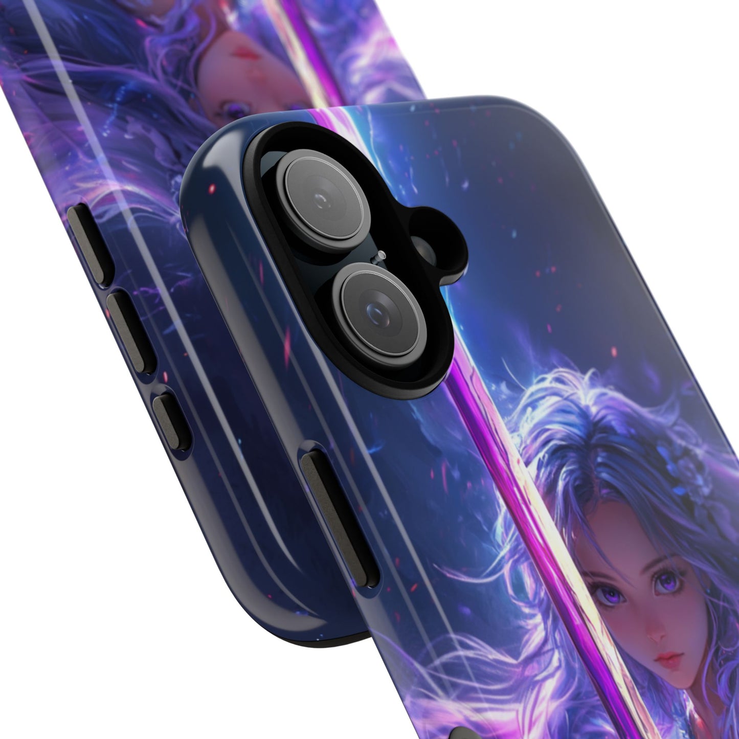 Violet Blade Warrior – Tough iPhone Case
