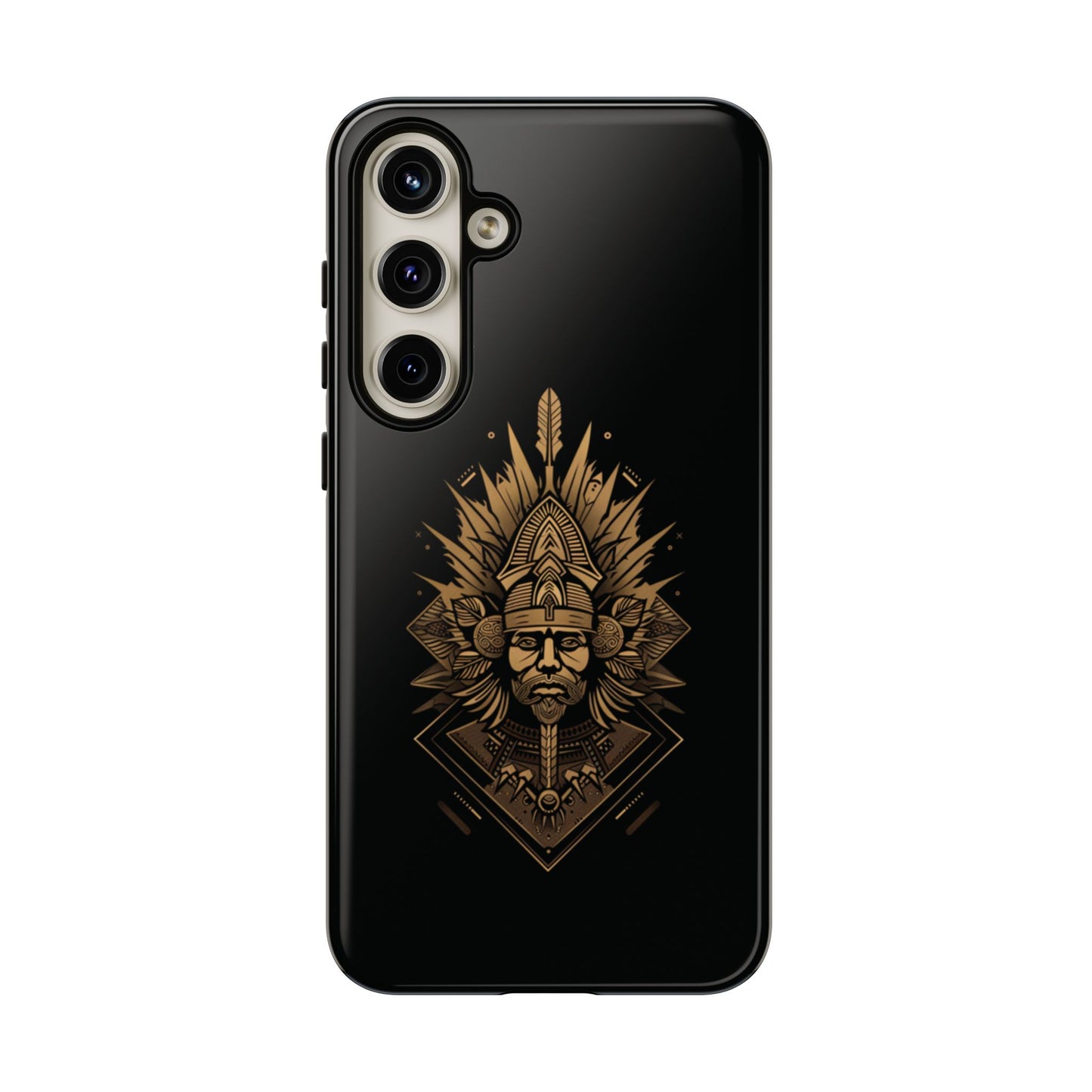 Golden Warrior Guardian - iPhone, Google Pixel, Samsung Galaxy