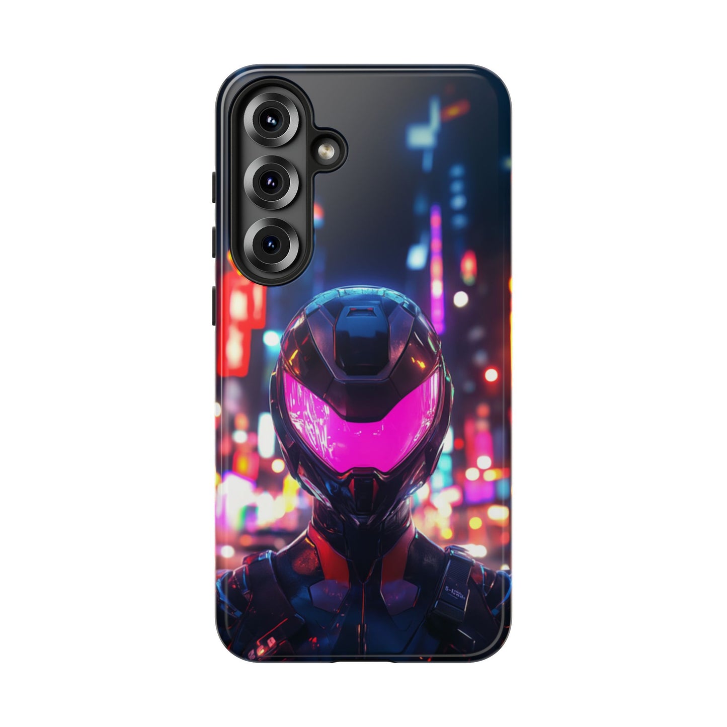 Neon Guardian Warrior – Tough Samsung Galaxy Case