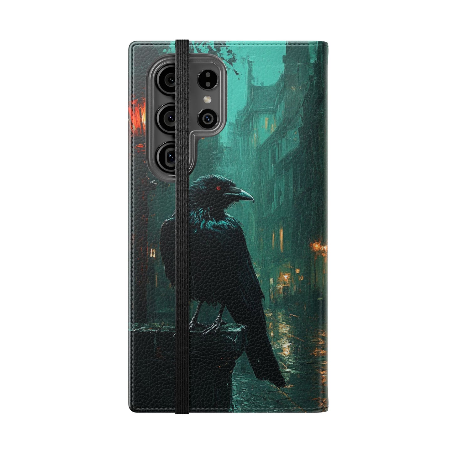 Victorian Raven - Wallet Flip Case