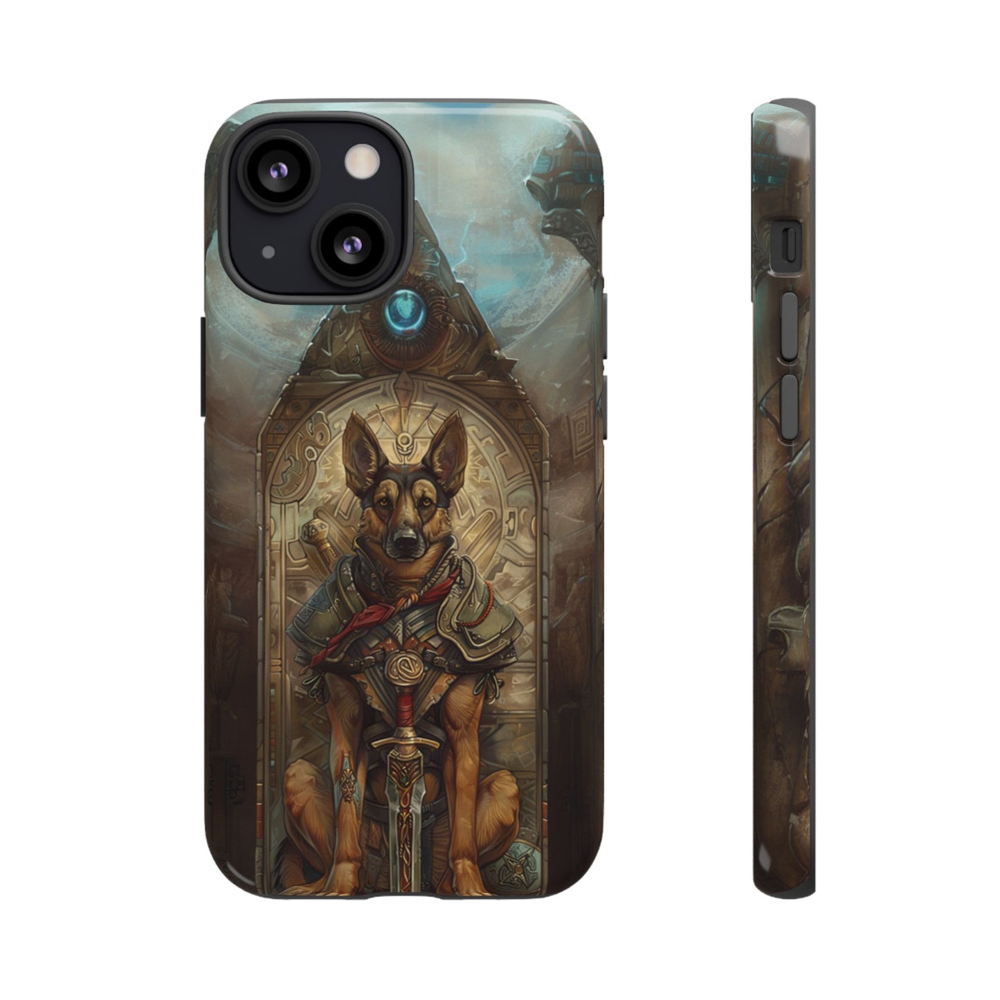 Temple Sentinel Dog – Tough iPhone Case