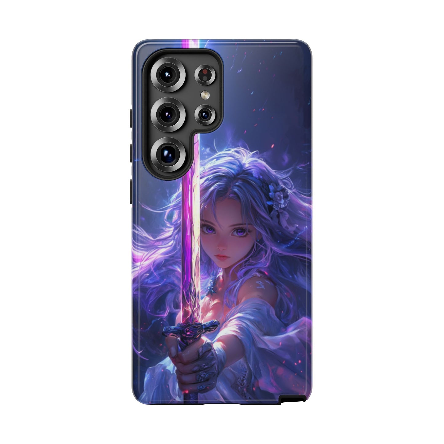Violet Blade Warrior – Tough Samsung Galaxy Case