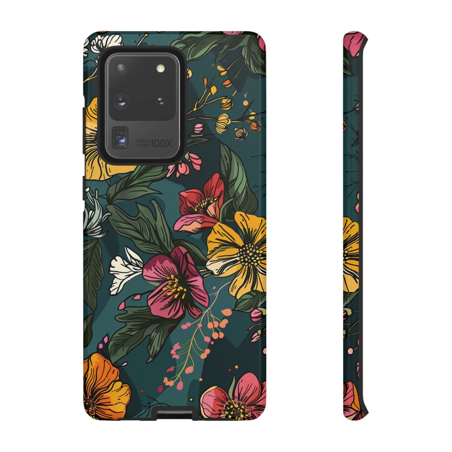 Vintage Floral Bloom – Tough Samsung Galaxy Case