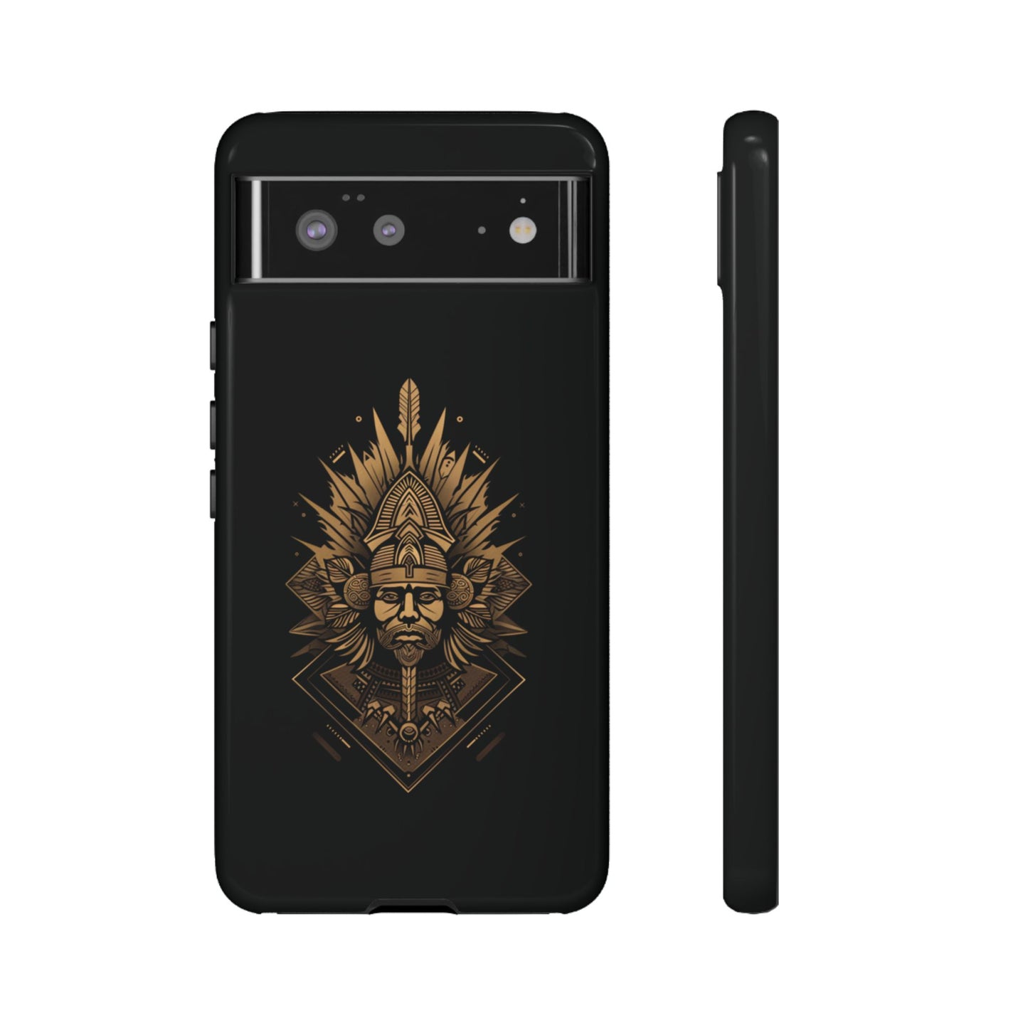 Golden Warrior Guardian - iPhone, Google Pixel, Samsung Galaxy