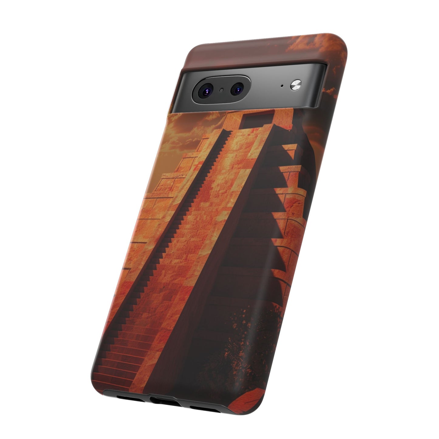 Mayan Pyramid Twilight Phone Case – iPhone, Google Pixel, Samsung Galaxy