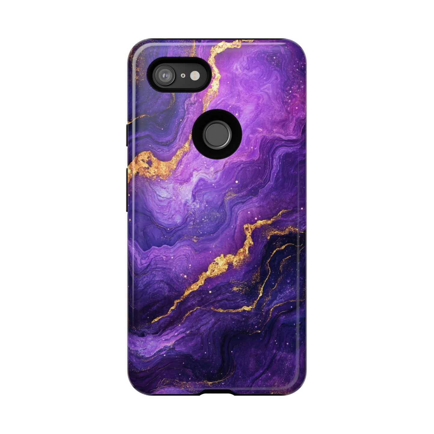 Amethyst Gold Marble – Tough Google Pixel Case