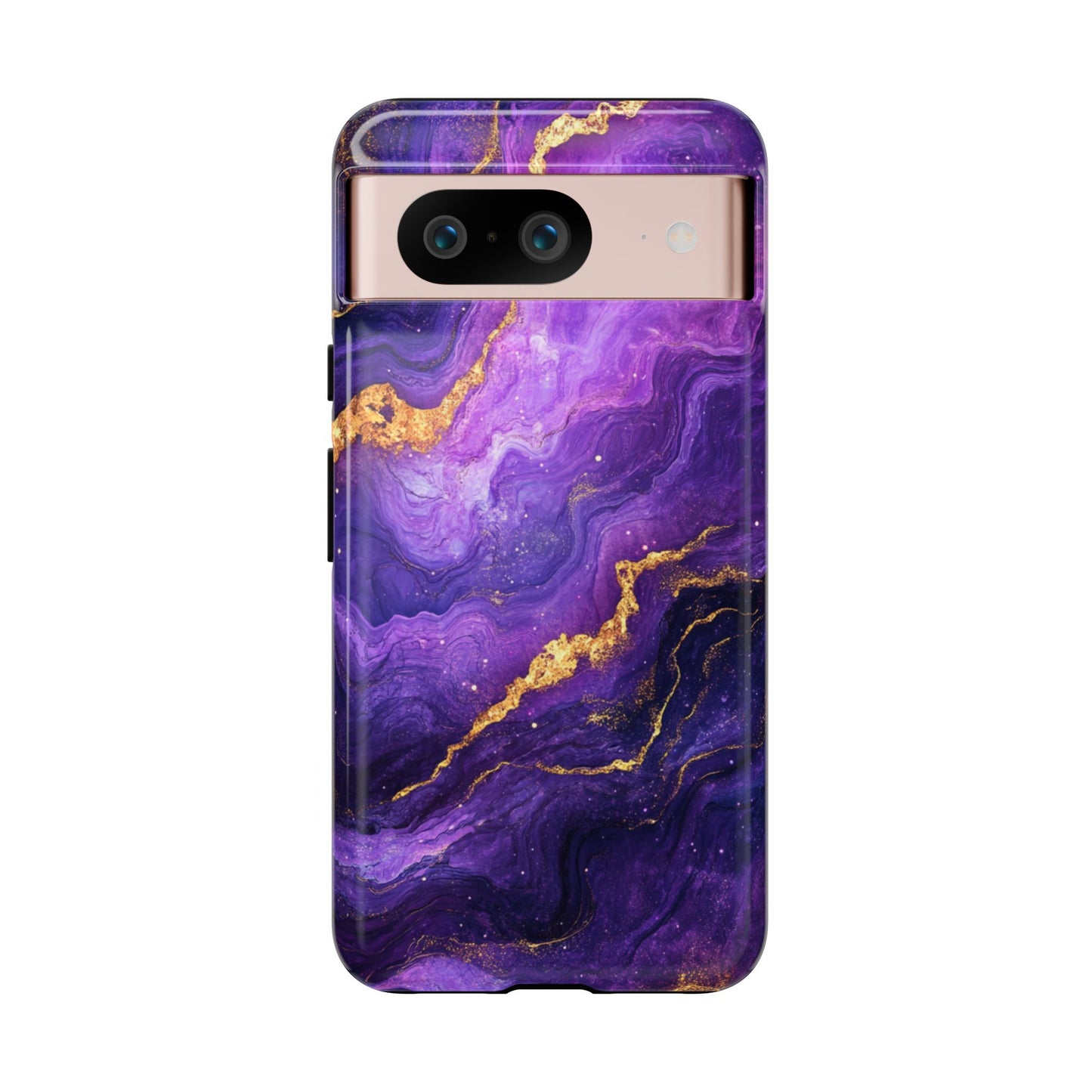 Amethyst Gold Marble – Tough Google Pixel Case