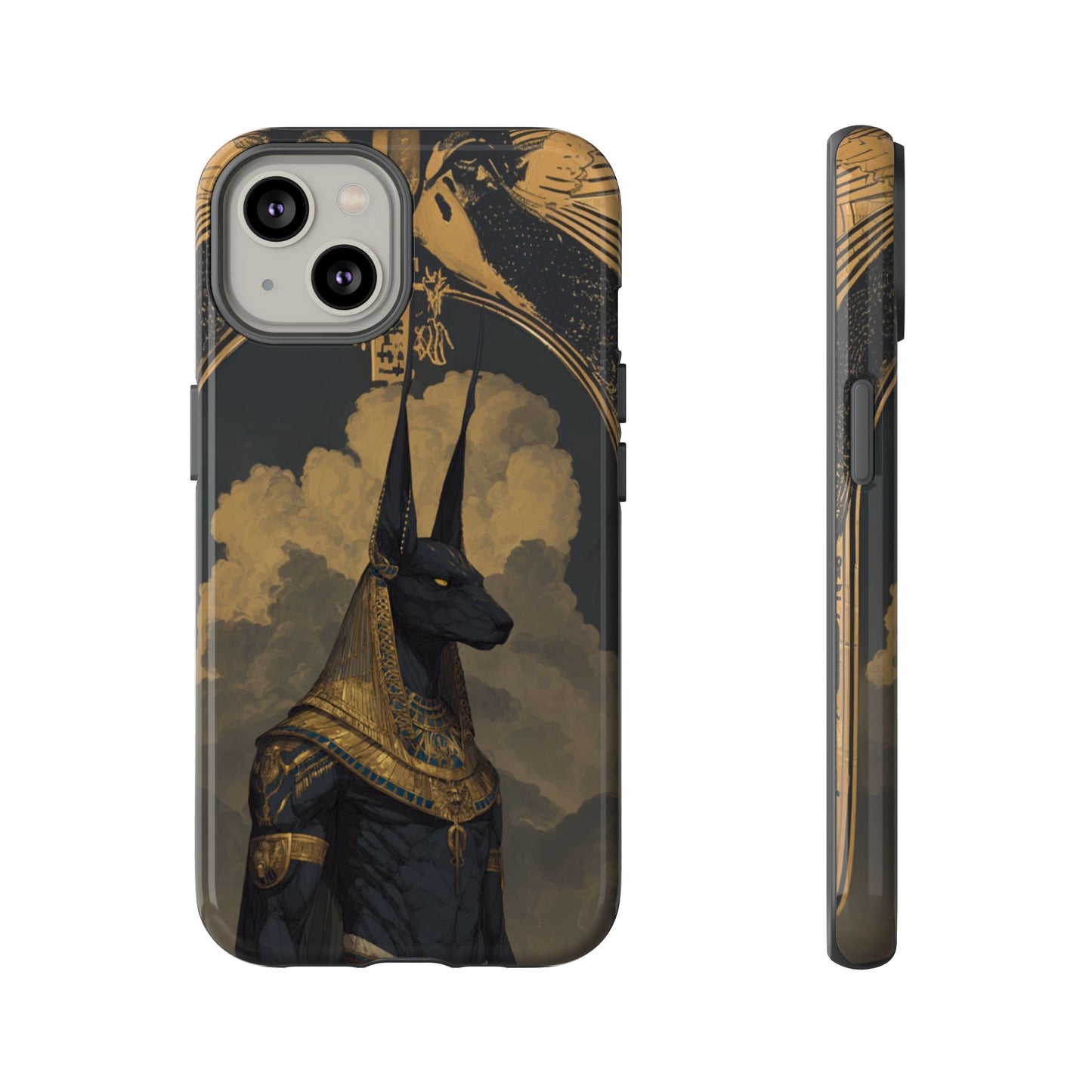 Anubis Golden Jackal – Tough iPhone Case