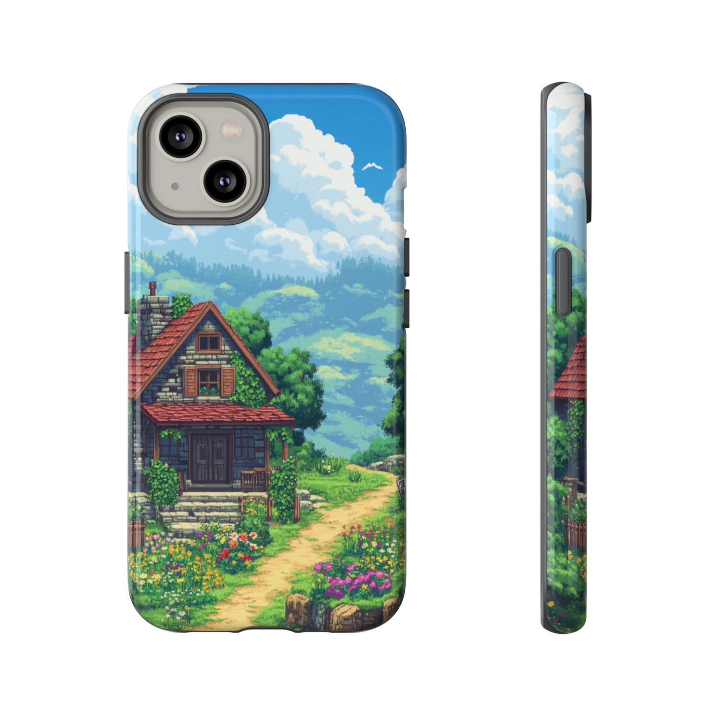Retro Cottage Escape – Tough iPhone Case
