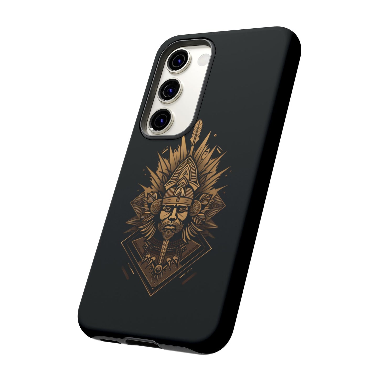 Golden Warrior Guardian - iPhone, Google Pixel, Samsung Galaxy