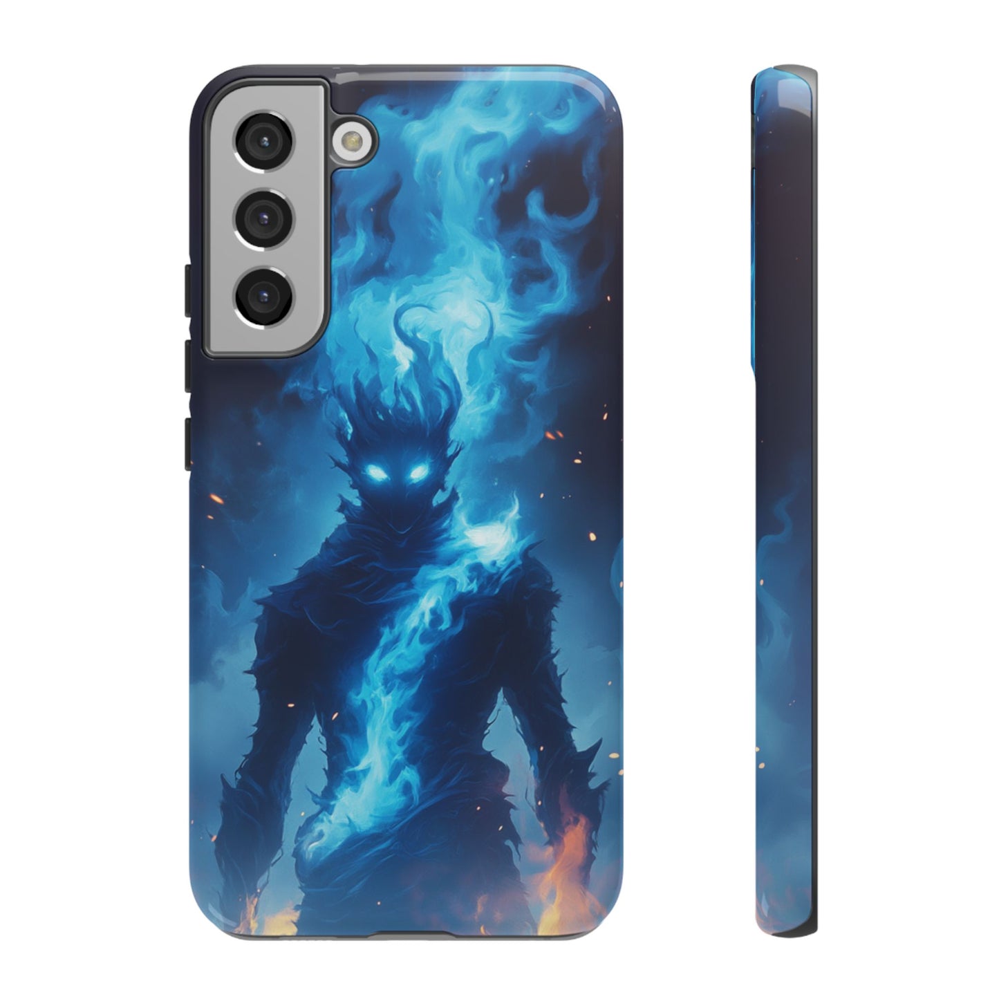 Blue Flame Spirit - Tough Samsung Galaxy Case