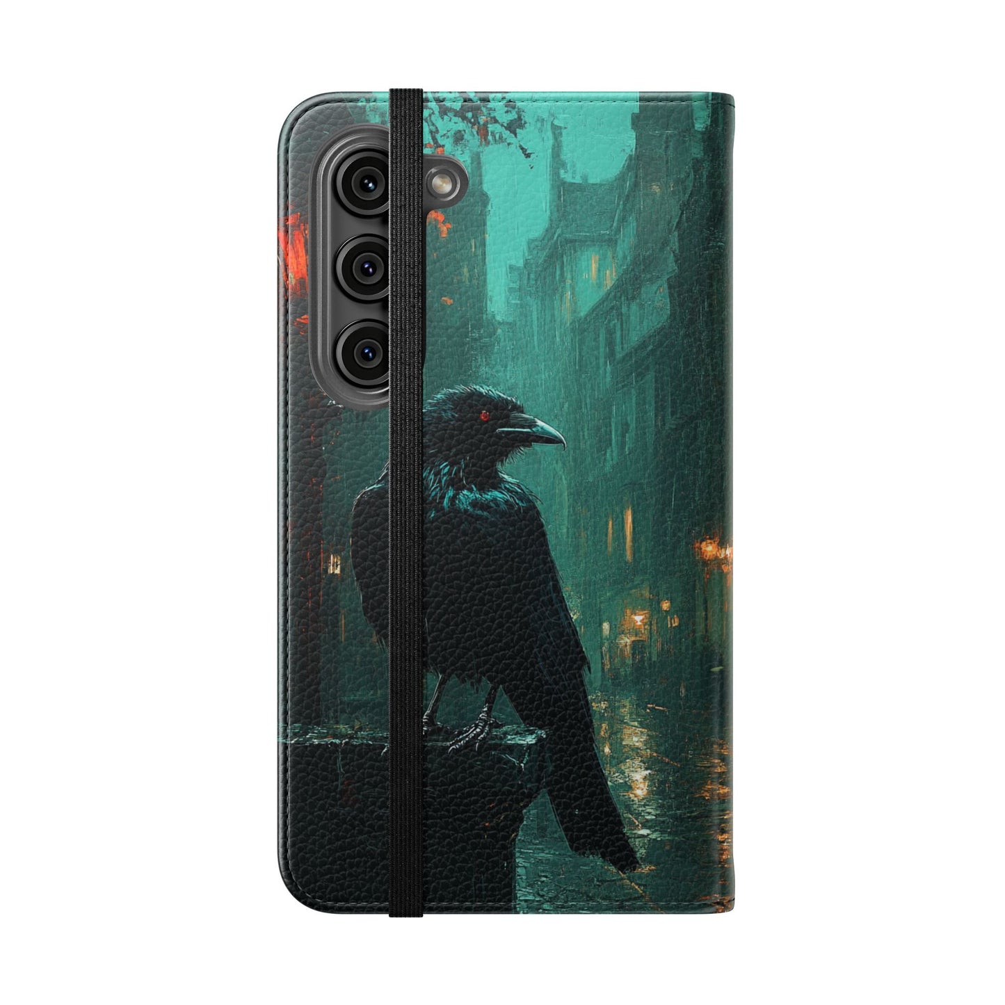 Victorian Raven - Wallet Flip Case