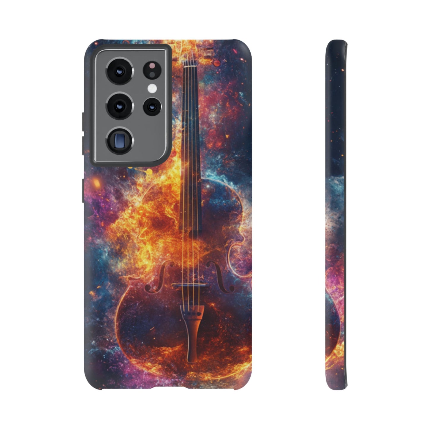Fiery Violin Galaxy Phone Case – iPhone, Samsung, Google Pixel