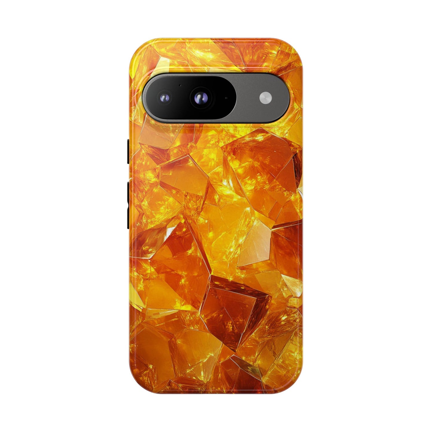 Amber Crystal Shards – Tough Google Pixel Case
