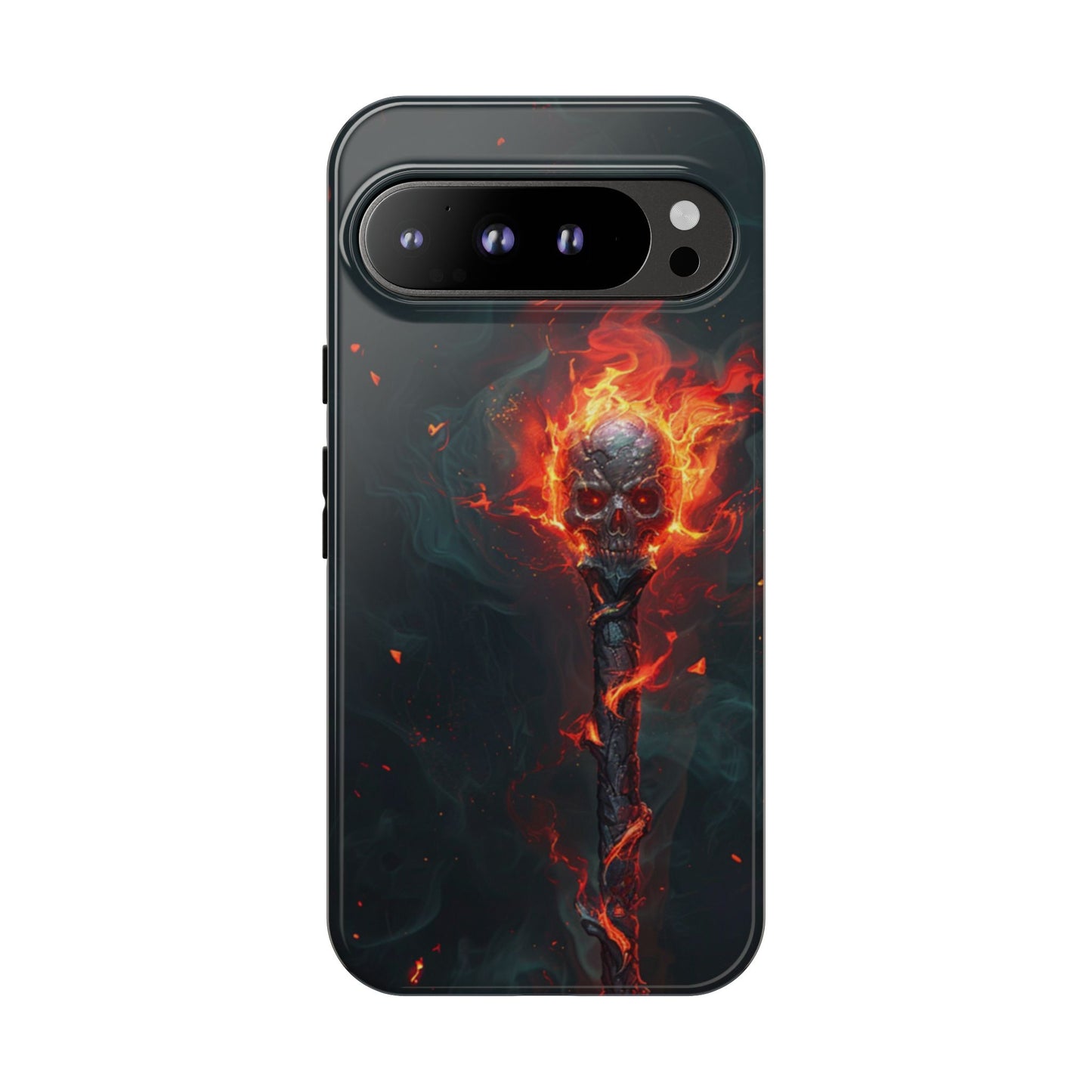 Inferno Skull Staff - Tough Google Pixel Case
