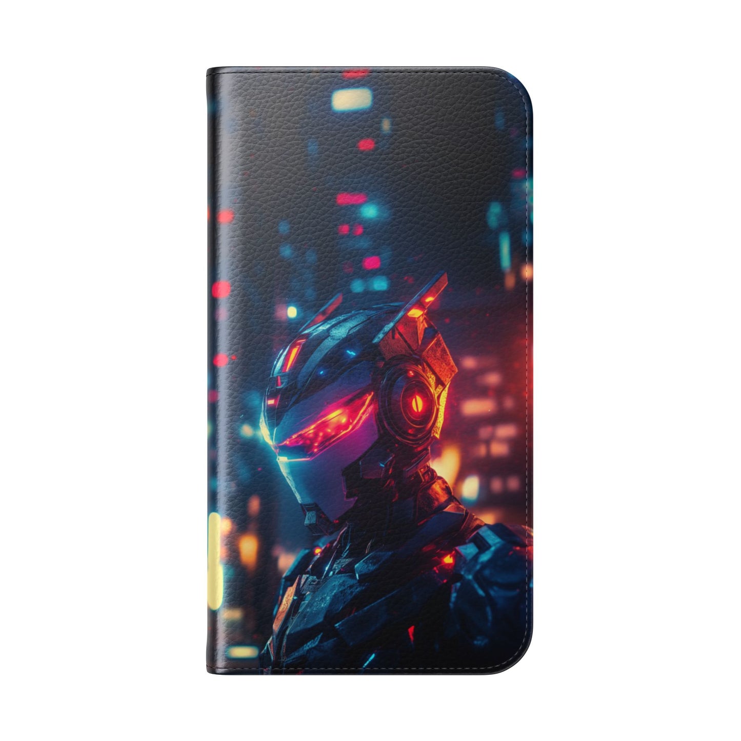 Neon Cyborg - Wallet Flip Case