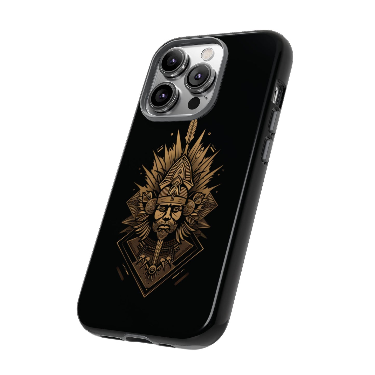 Golden Warrior Guardian - iPhone, Google Pixel, Samsung Galaxy