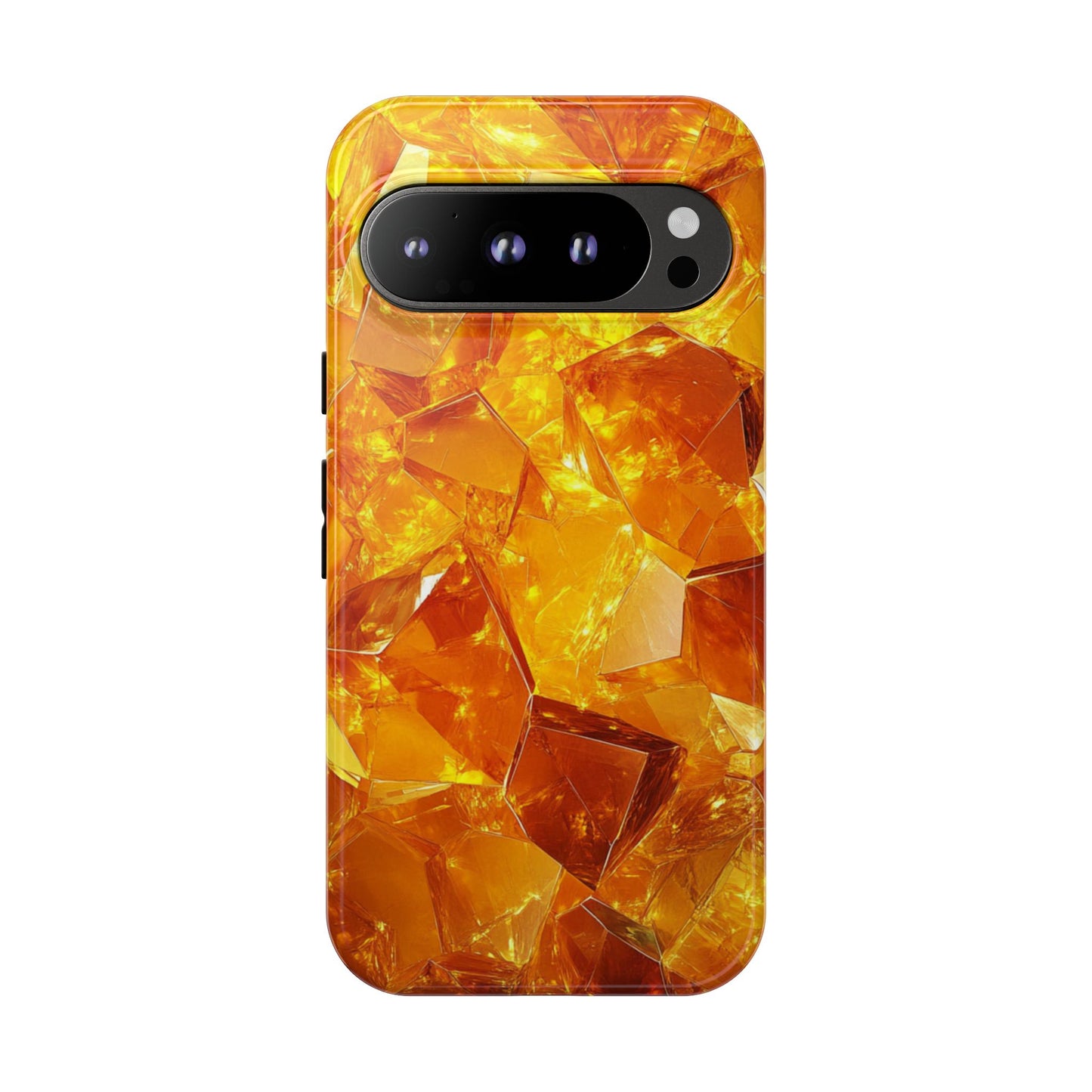 Amber Crystal Shards – Tough Google Pixel Case