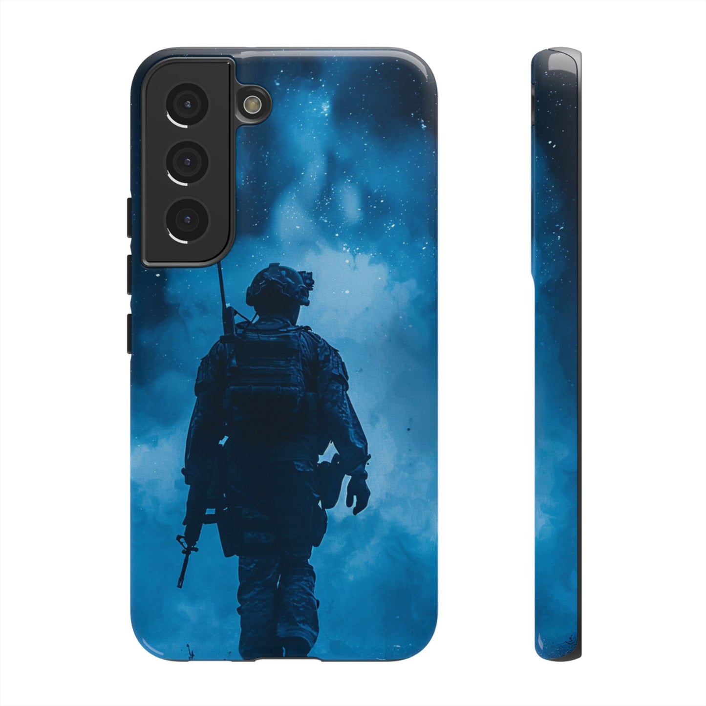 Midnight Sentinel Soldier – Tough Samsung Galaxy Case
