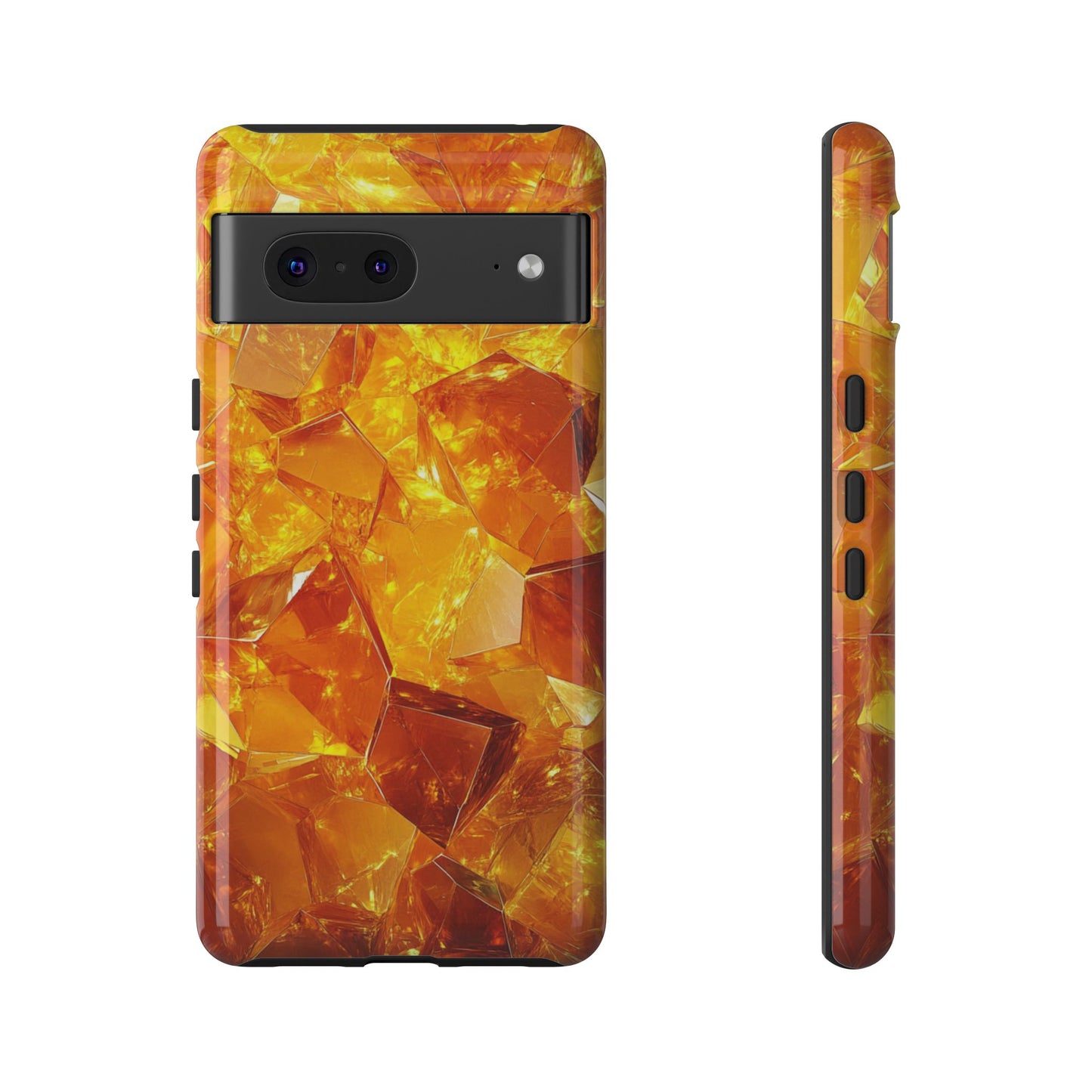 Amber Crystal Shards – Tough Google Pixel Case
