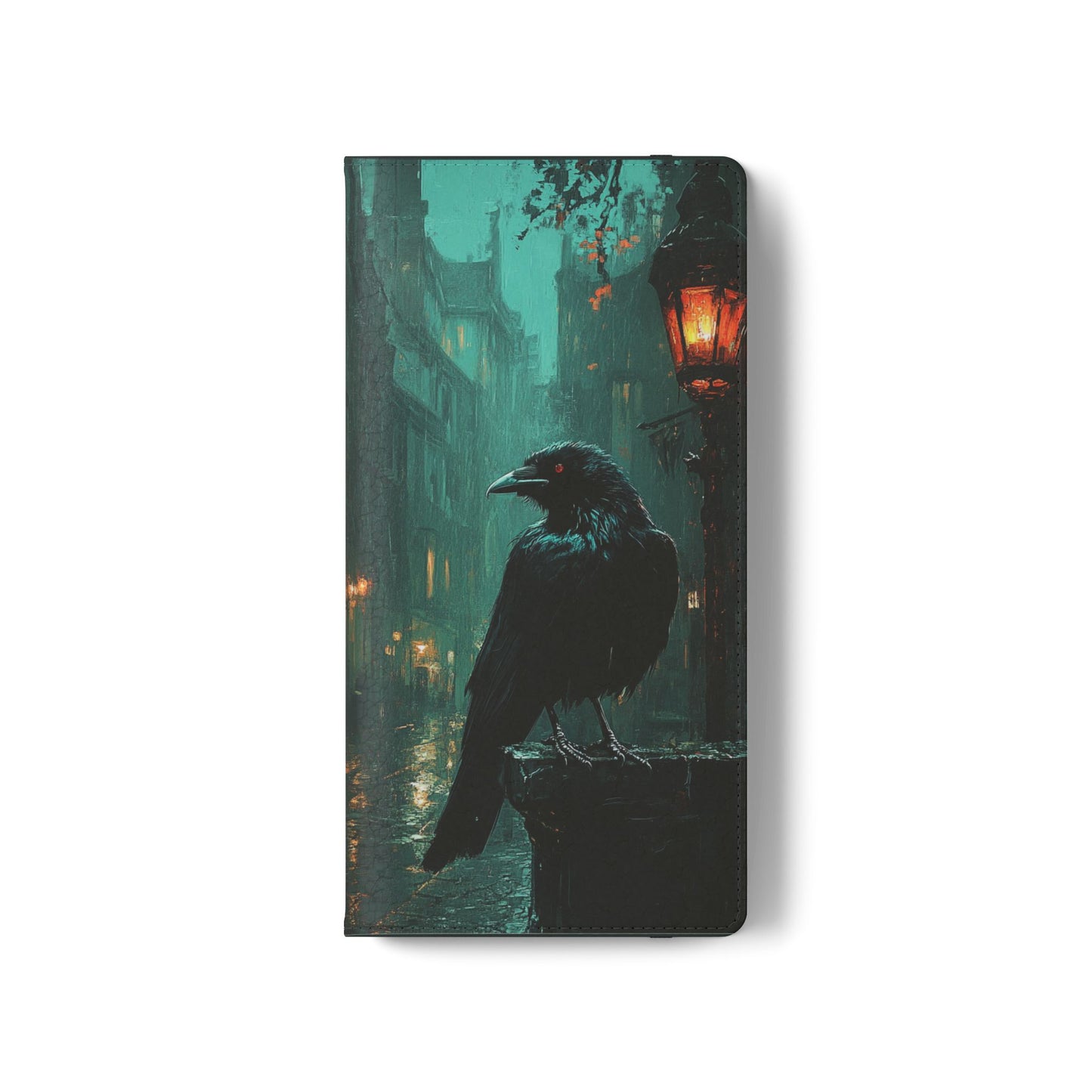 Victorian Raven - Wallet Flip Case