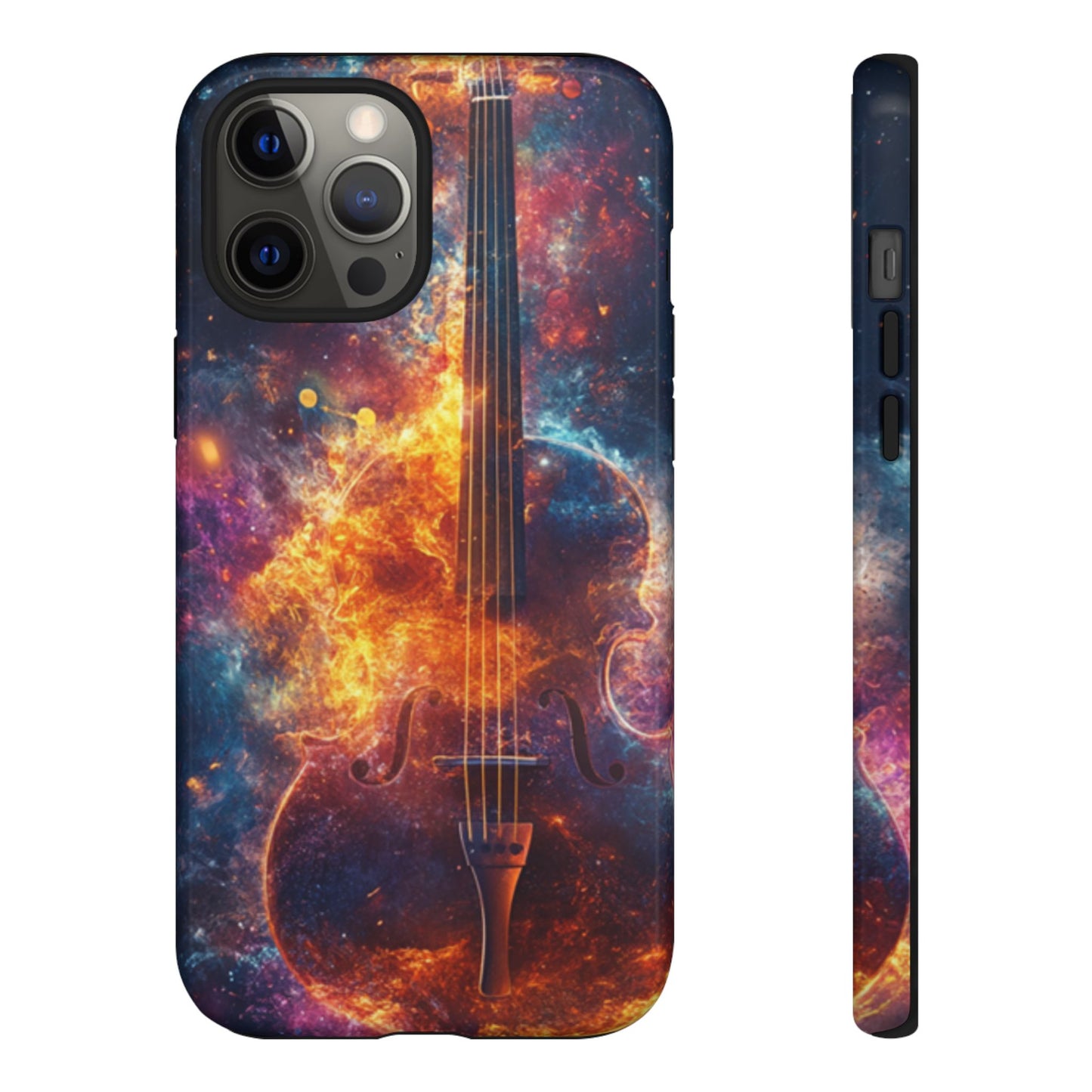 Fiery Violin Galaxy Phone Case – iPhone, Samsung, Google Pixel