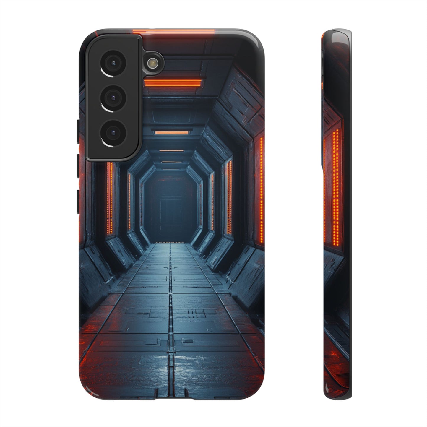 Red Alert Corridor – Tough Samsung Galaxy Case