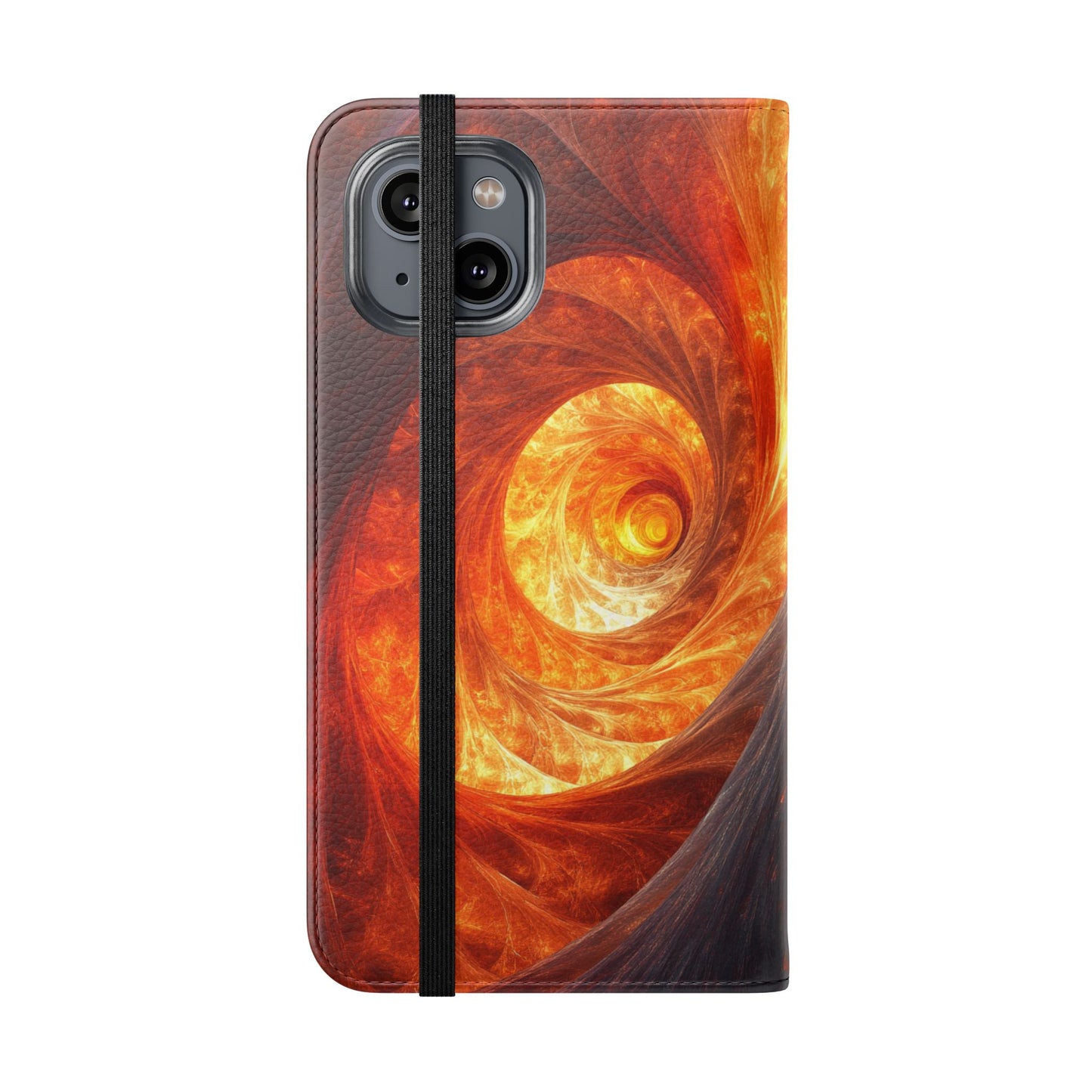Fire Spiral - Wallet Flip Case