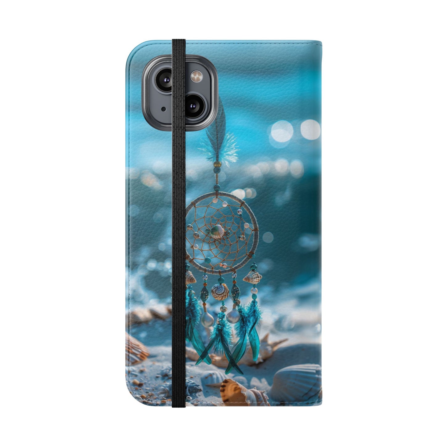 Ocean Beach Dreamcatcher - Wallet Flip Case