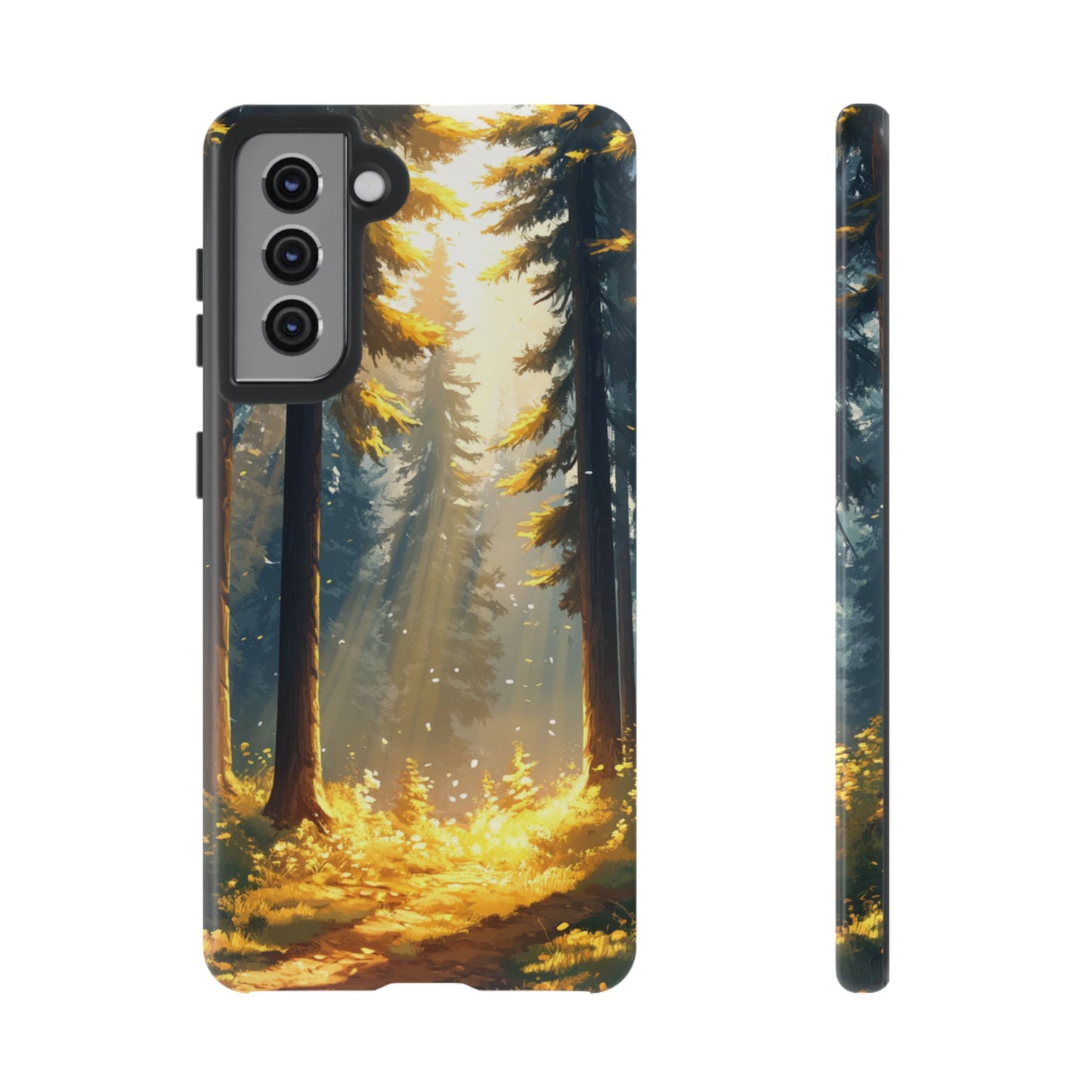 Golden Forest Path – Tough Samsung Galaxy Case