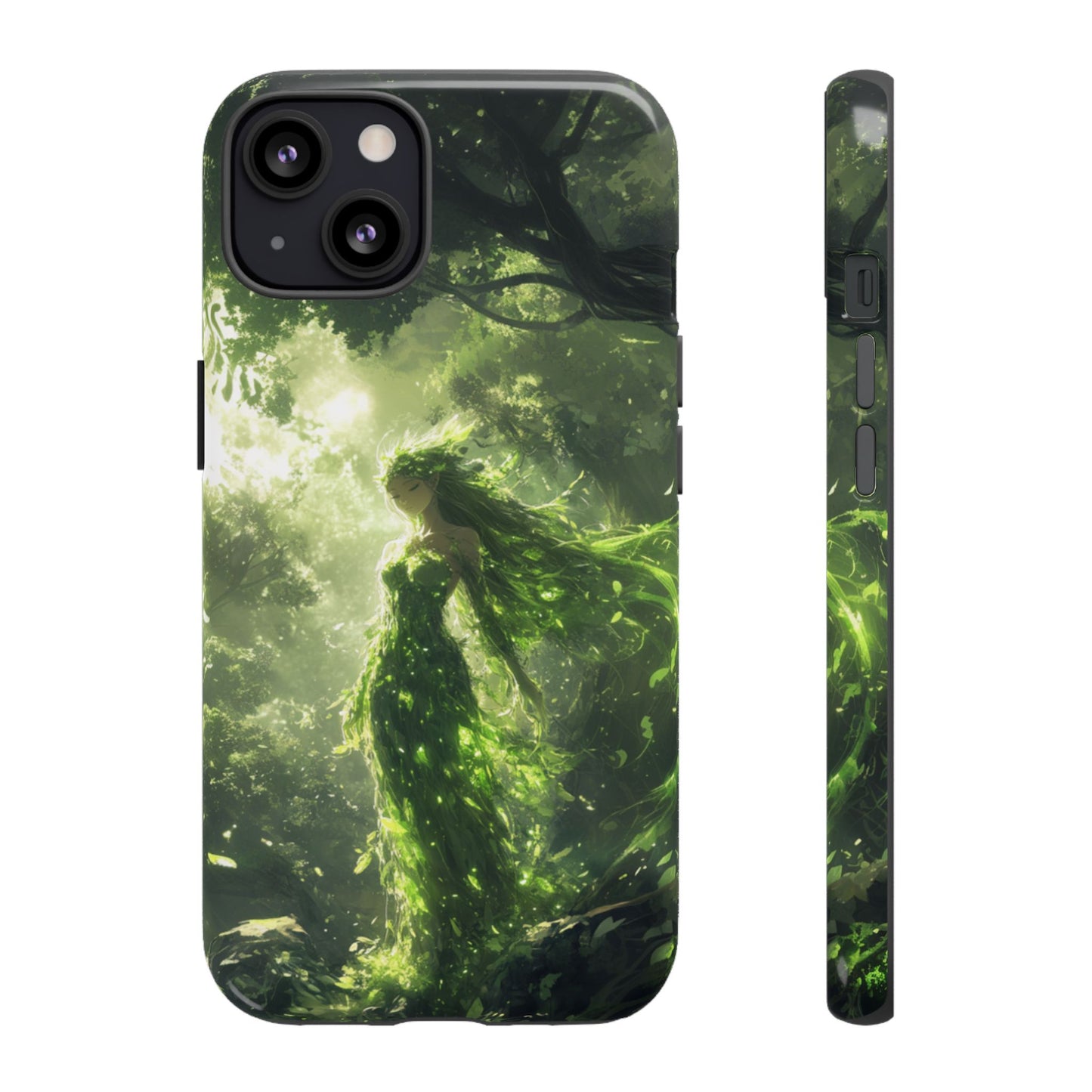 Verdant Forest Spirit - Tough iPhone Case