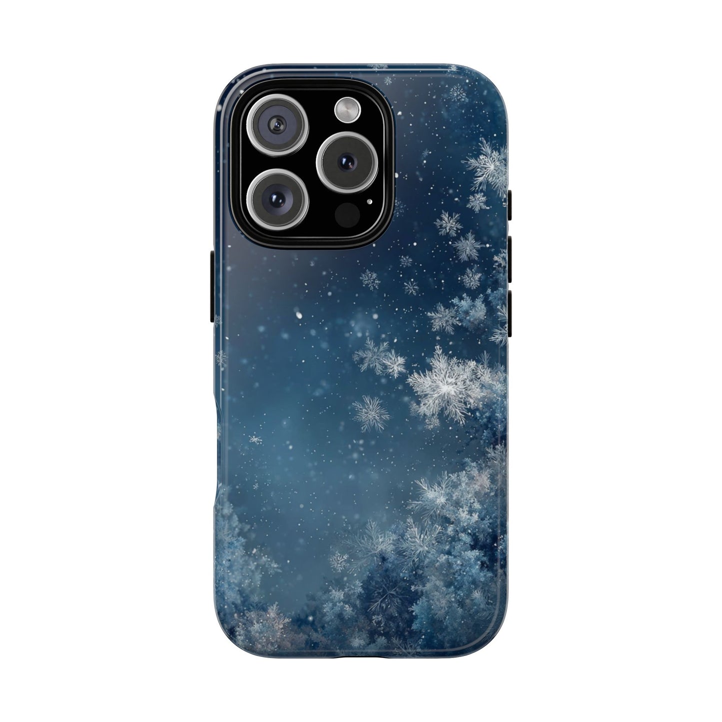 Winter Snowflakes - Tough iPhone Case