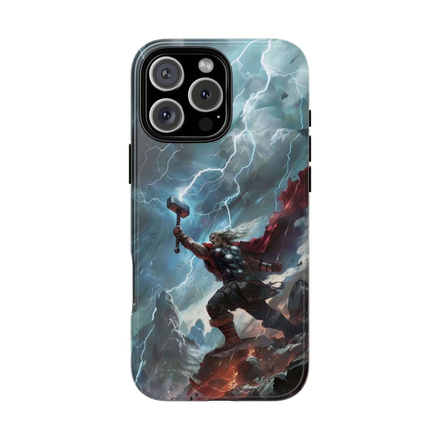 Thor Lightning Storm - Tough iPhone Case